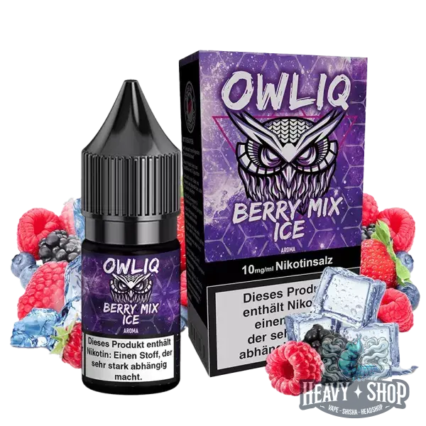 OWLIQ | Nic Salt Liquid | Berry Mix Ice | 10mg