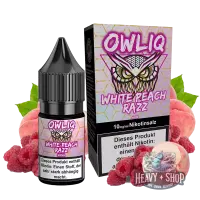 OWLIQ | Nic Salt Liquid | White Peach Razz | 10mg