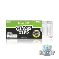 Hemper | Glass Filter Tips | 5 Stück | 7mm