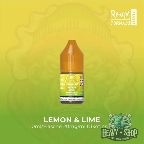 Fumot | RandM Tornado Liquid | Lemon & Lime | 20mg/ml