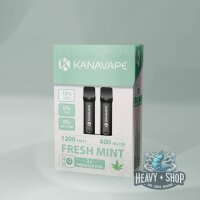 Kanavape | 400mg CBD Pods | Fresh Mint | 2 x 2ml