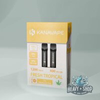 Kanavape | 400mg CBD Pods | Fresh Tropical | 2 x 2ml