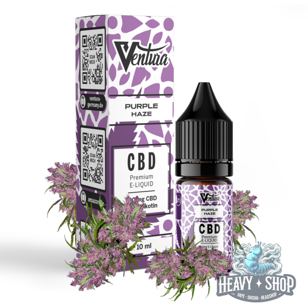 Ventura | 600mg CBD Liquid | Purple Haze | 10ml