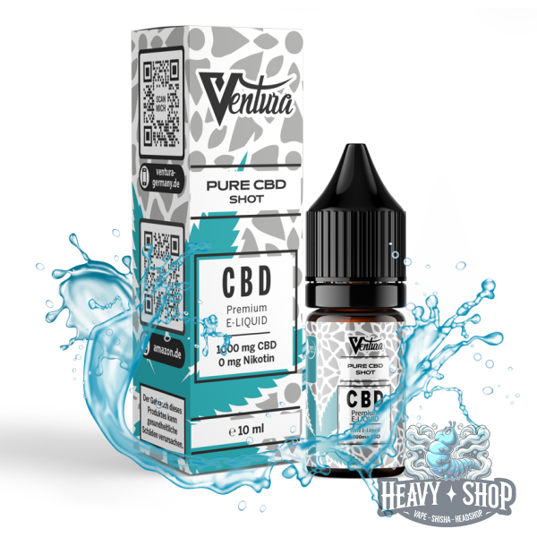 Ventura | 1000mg CBD Liquid | Pure Shot | 10ml
