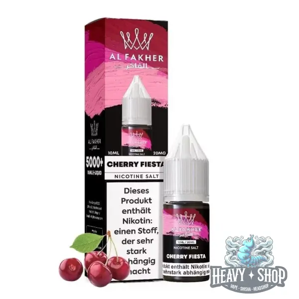 Al Fakher | Nikotinsalz Liquid | Cherry Fiesta | 20mg/ml