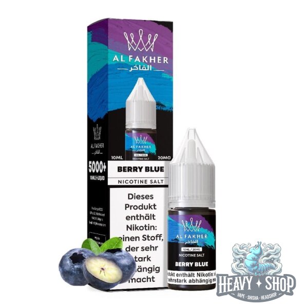 Al Fakher | Nikotinsalz Liquid | Berry Blue | 20mg/ml