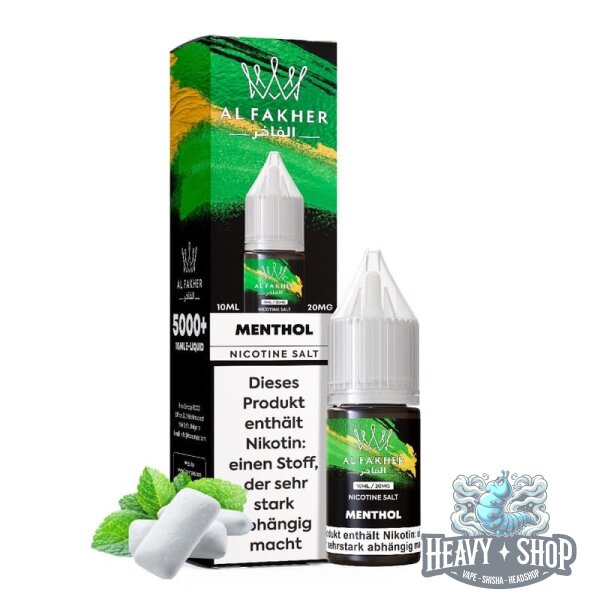 Al Fakher | Nikotinsalz Liquid | Menthol | 20mg/ml