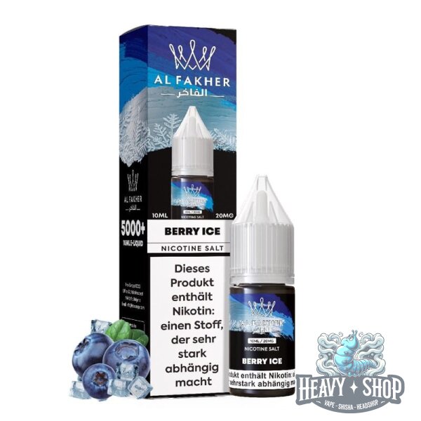 Al Fakher | Nikotinsalz Liquid | Berry Ice | 20mg/ml