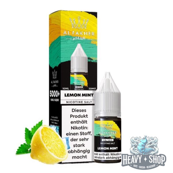 Al Fakher | Nikotinsalz Liquid | Lemon Mint | 20mg/ml