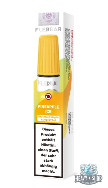 Flerbar | Nikotinsalz Liquid | Pineapple Ice | 10mg