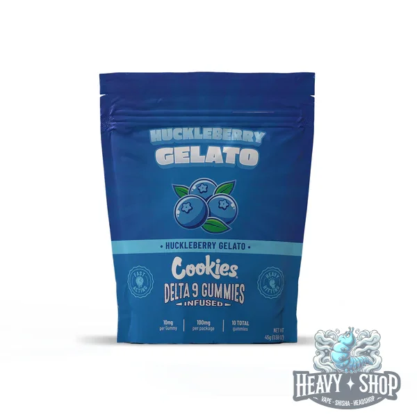 Cookies | Huckleberry Gelato | Delta 9 Gummies | 100mg