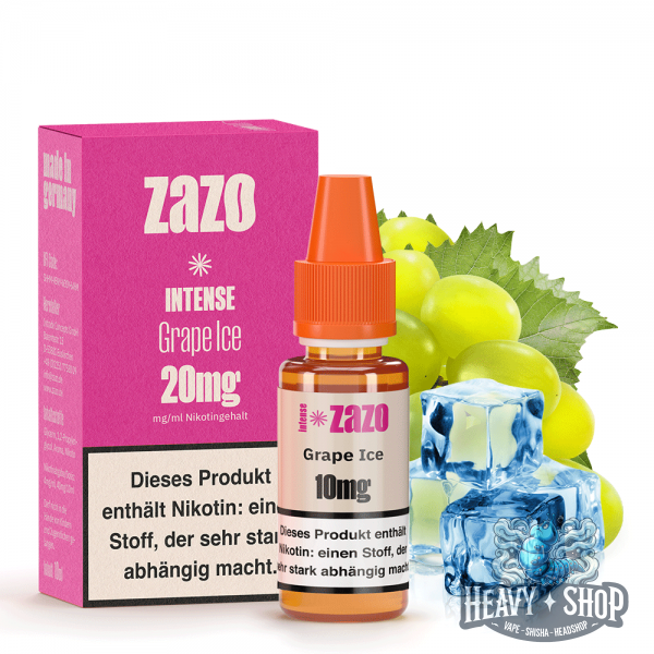 ZAZO Intense | Nikotinsalz Liquid | Grape Ice