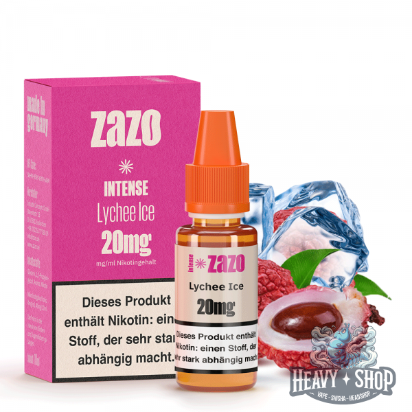 ZAZO Intense | Nikotinsalz Liquid | Lychee Ice