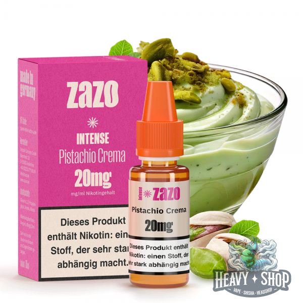 ZAZO Intense | Nikotinsalz Liquid | Pistachio Crema