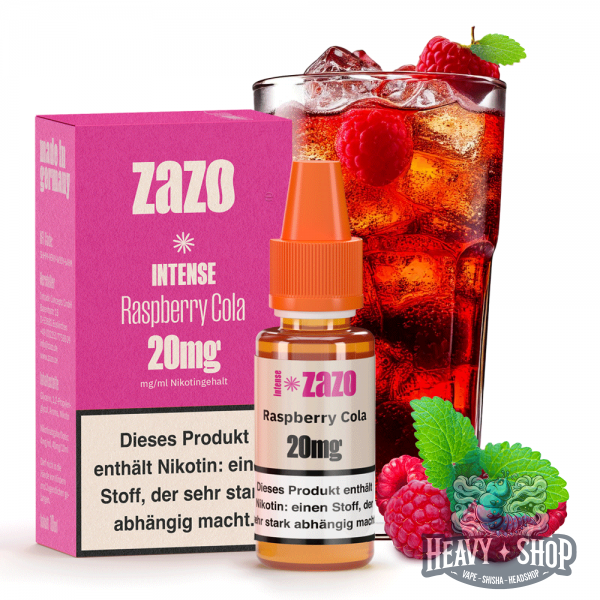ZAZO Intense | Nikotinsalz Liquid | Raspberry Cola