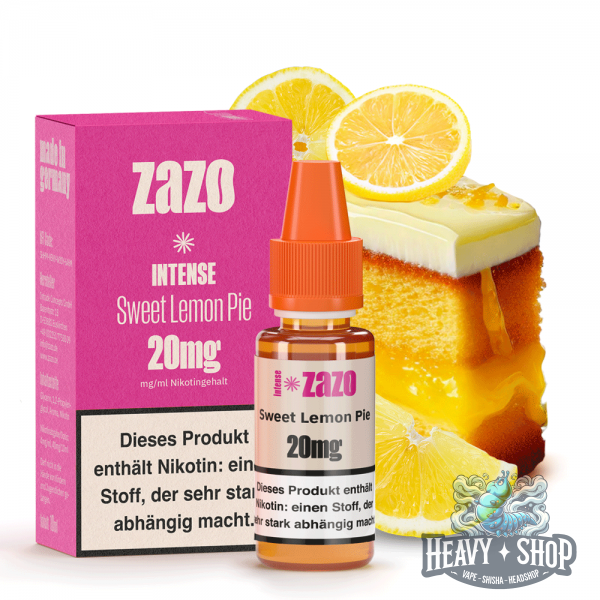 ZAZO Intense | Nikotinsalz Liquid | Sweet Lemon Pie