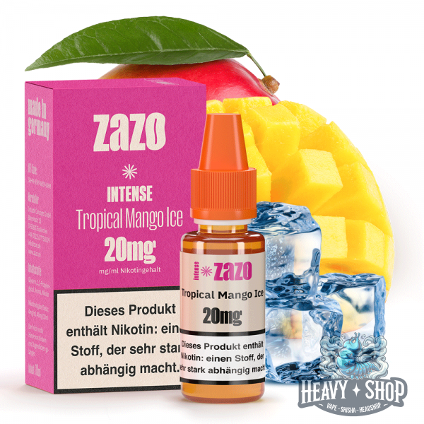 ZAZO Intense | Nikotinsalz Liquid | Tropical Mango Ice