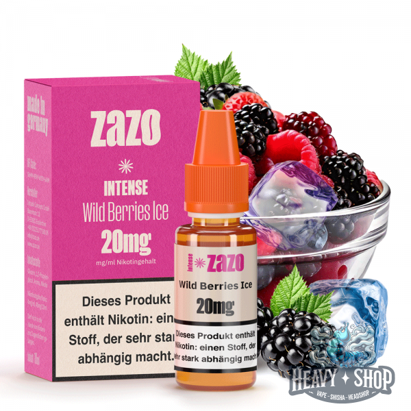 ZAZO Intense | Nikotinsalz Liquid | Wild Berries Ice