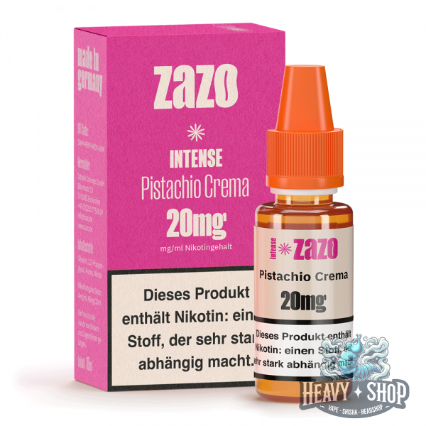 ZAZO Intense | Nikotinsalz Liquid | Pistachio Crema 20mg