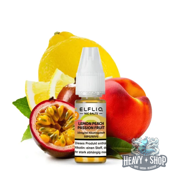 Elfliq | Lemon Peach Passion Fruit | 10ml