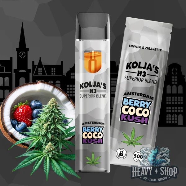 Koljas | Berry Coco Kush | H3 Superior Blend | 1ml