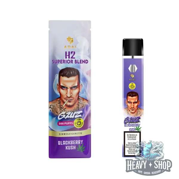 Gzuz | H3 Superior Blend | Blackberry Kush | 1ml