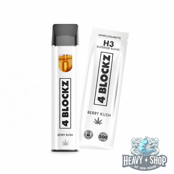 4 Blockz | H3 Superior Blend | Berry Kush | 1ml