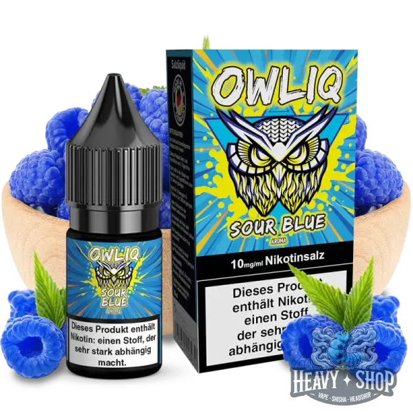OWLIQ | Nic Salt Liquid | Sour Blue | 10mg