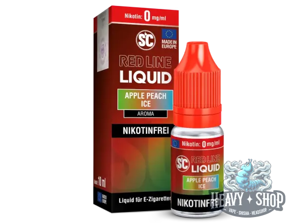 SC Liquid | Red Line | Apple Peach Ice | 0mg | Nikotinfrei