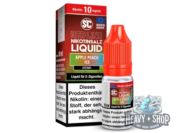 SC Liquid | Red Line | Apple Peach Ice | 10mg