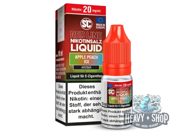 SC Liquid | Red Line | Apple Peach Ice | 20mg