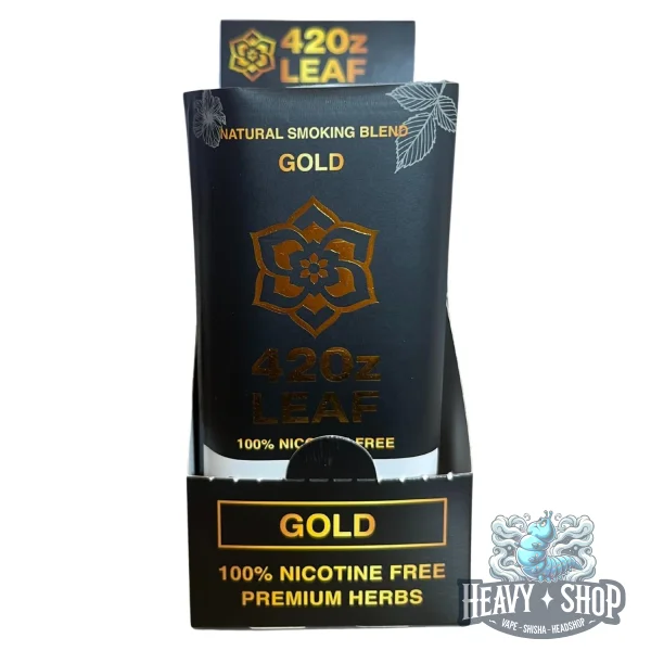 420z Leaf | Gold | Kräutermischung nikotinfreier Tabakersatz | 20g