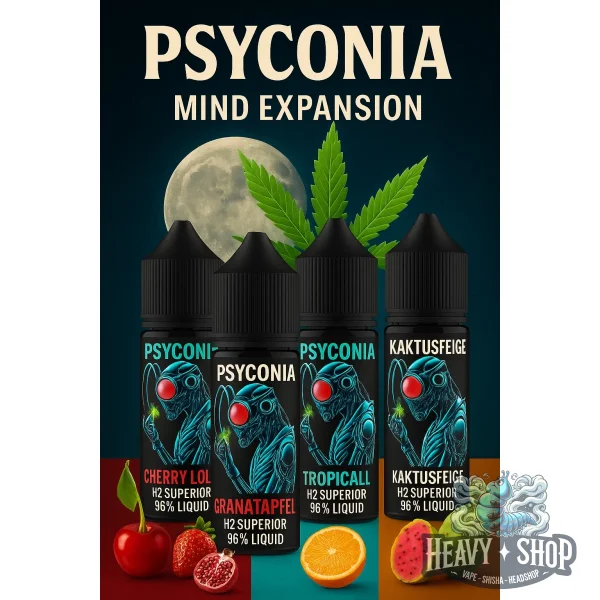 Psyconia | H2 Liquid | Cherry Lolli | 10ml