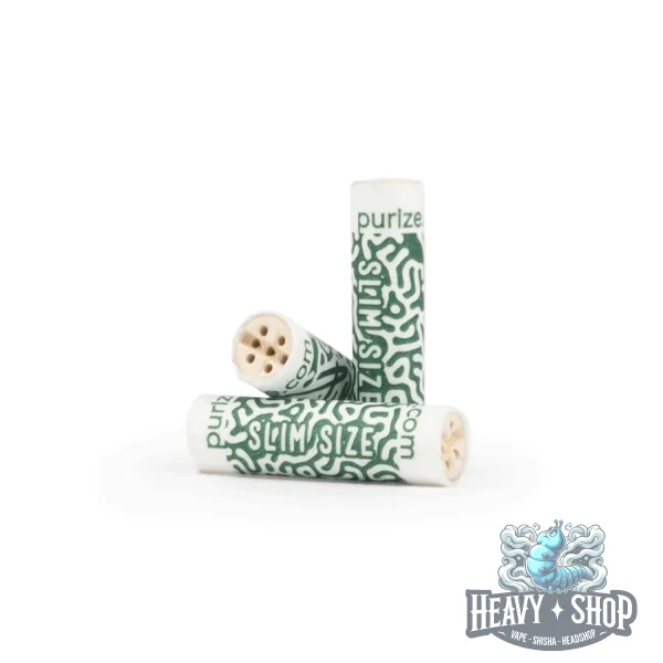 Purize | Aktivkohlefilter | Slim Size 7mm | 50 Stück