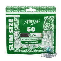Purize | Aktivkohlefilter | Slim Size 7mm | 50 Stück