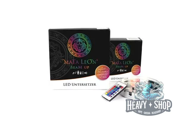 Mata Leon | BeamUp | LED Untersetzer | 15cm Akku+Bluetooth