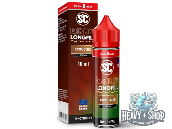 SC Longfill | Red Line | Cappuccino | 10ml