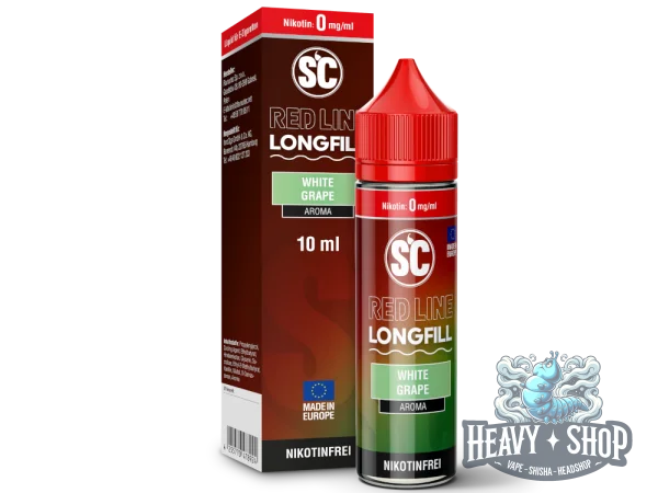 SC Longfill | Red Line | White Grape | 10ml