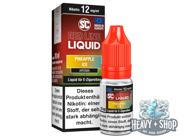 SC Liquid | Red Line Nik. | Pineapple Ice | 12mg