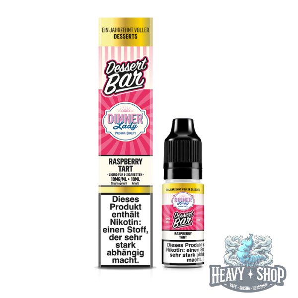 Dinner Lady | Dessert Bar | Raspberry Tart | 10ml Liquid