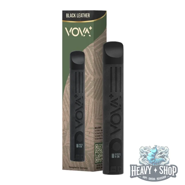 Vova | Plus Vaporizer | Black Leather