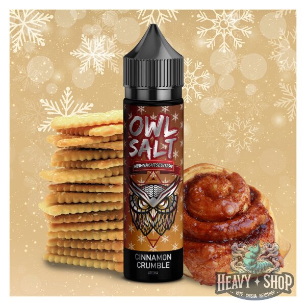 OWL Salt | Longfill | X-Max Edition | Cinnamon Crumble  | 10ml