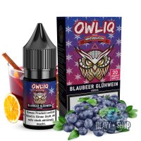 OWLIQ | Nic Salt Liquid | Blaubeer Glühwein | 10ml
