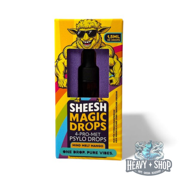 Sheesh | Magic Drops | 4-Pro-MET | 1,5ml Mind Melt Mango