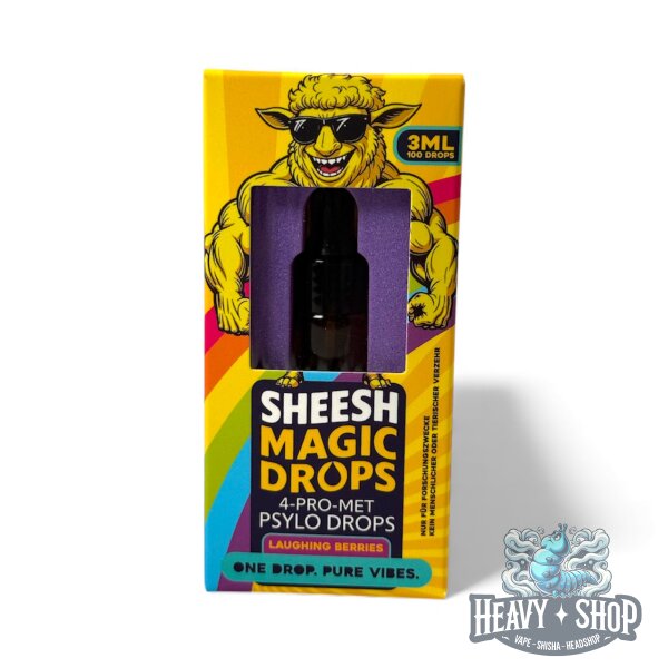 Sheesh | Magic Drops | 4-Pro-MET | 3ml Laughing Berries