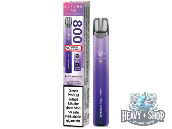Elfbar | 800 Züge | Blackberry Ice | 20mg