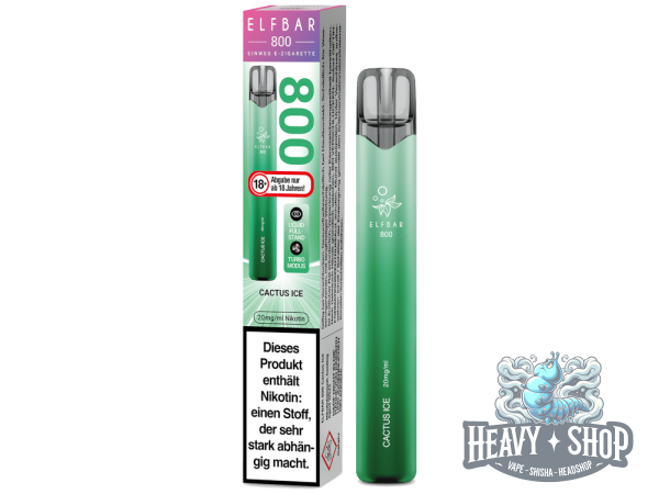 Elfbar | 800 Züge | Cactus Ice | 20mg