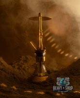 Moze | Tradi M - Gold Rauchsäulenset Shisha