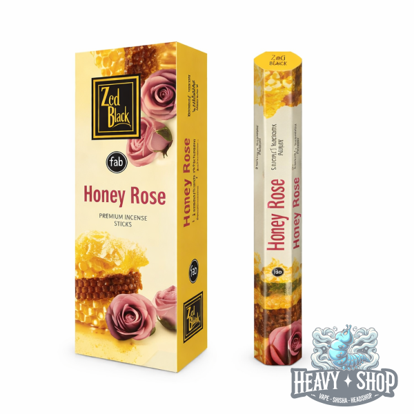 Zed Black | Premium Incense Sticks | Honey Rose