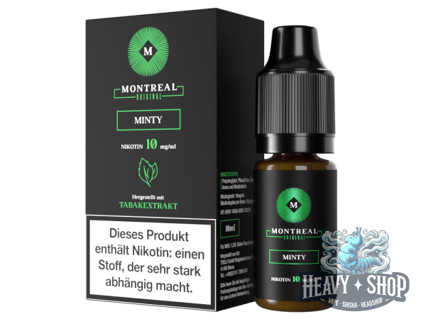 Montreal Original | Nikotinsalz Liquid | Minty
